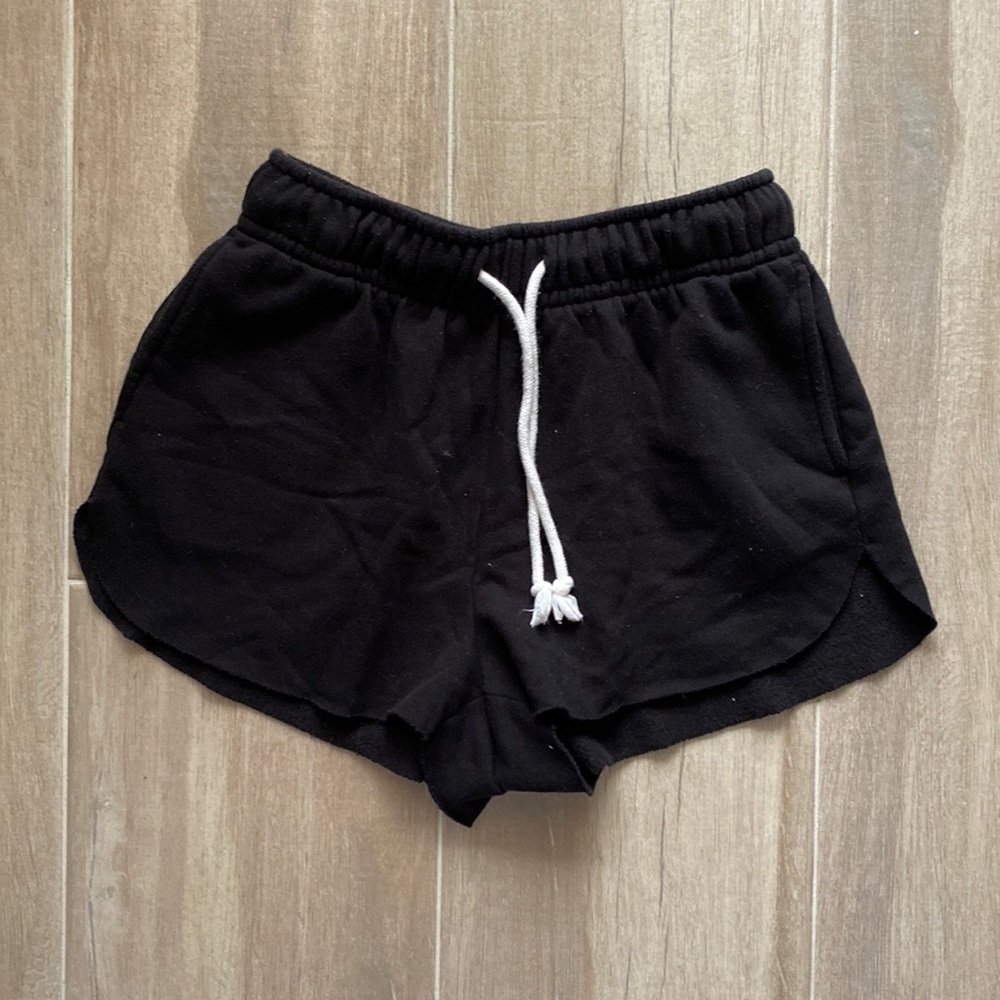 Target wild cable black comfy shorts
